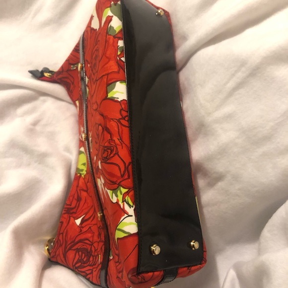 St. John red rose handbag - Picture 7 of 15